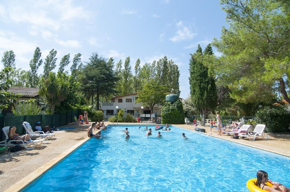 Camping Le Rebau Montblanc Luaran gambar