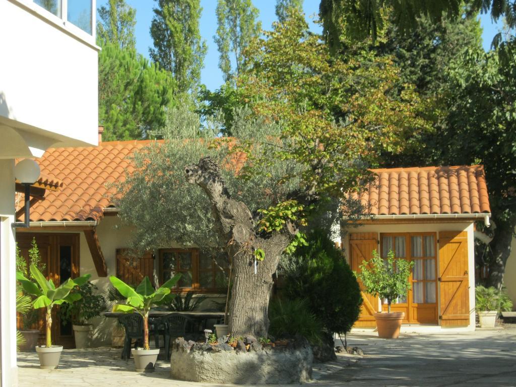Camping Le Rebau Montblanc Luaran gambar